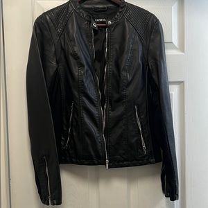 New express leather jacket